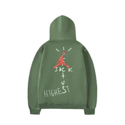 Alternative view of Cactus Jack Graphic Print Hoodie - TS0016