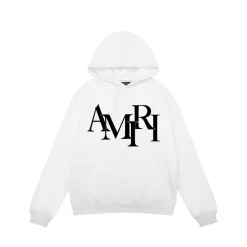 AM Logo Graphic Print Hoodie - AM0003