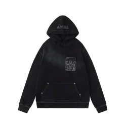 AM Logo Graphic Print Hoodie - AM0004