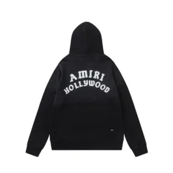 Alternative view of AM Logo Graphic Print Hoodie - AM0006