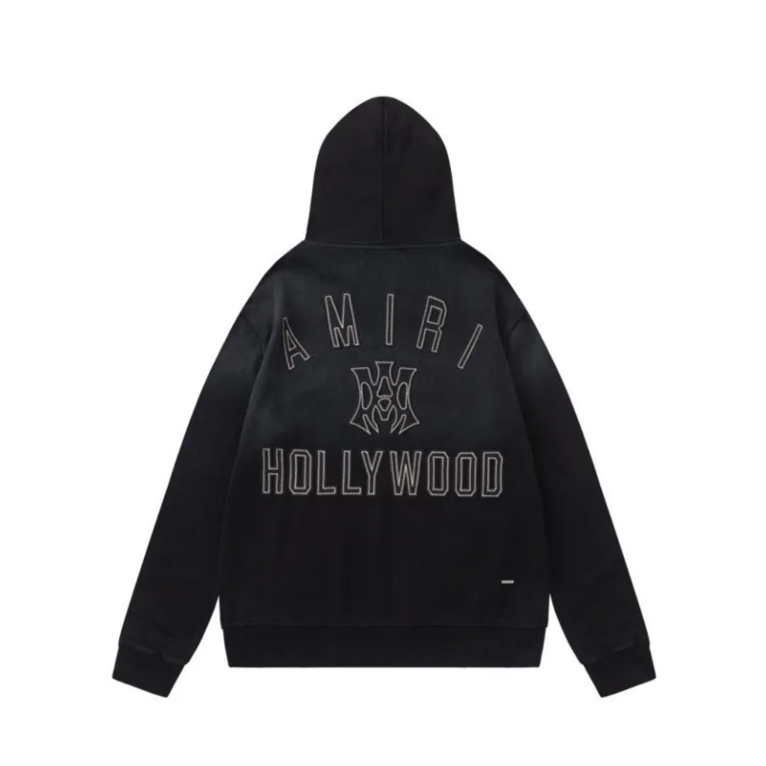 AM Logo Graphic Print Hoodie - AM0008 - Image 4