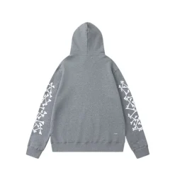 Alternative view of AM Logo Graphic Print Hoodie - AM0012