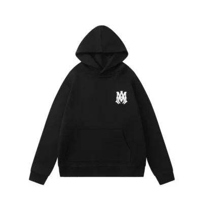 AM Logo Graphic Print Hoodie - AM0013