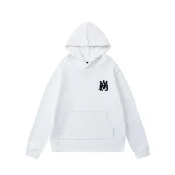 AM Logo Graphic Print Hoodie - AM0013
