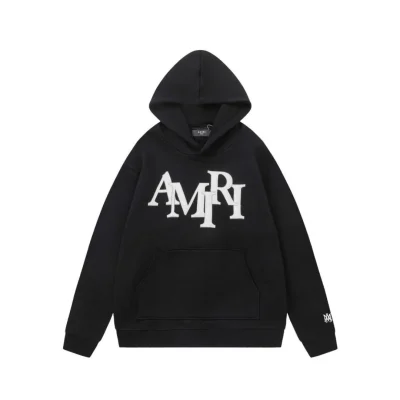 AM Logo Graphic Print Hoodie - AM0016