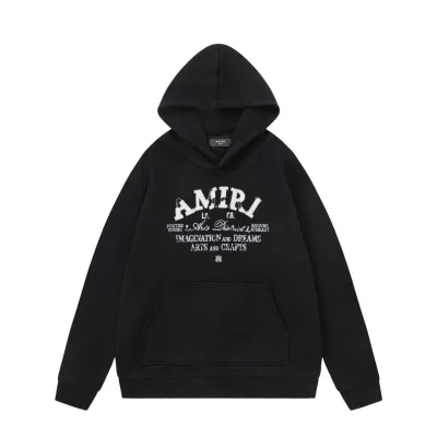 AM Logo Graphic Print Hoodie - AM0020