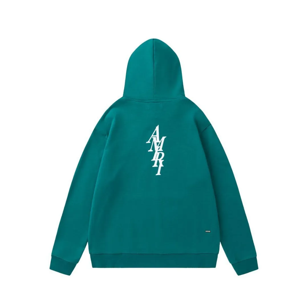 AM Logo Graphic Print Hoodie - AM0022 - Image 2