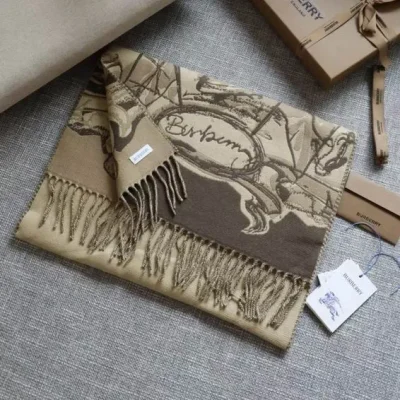 BUR Scarf  - BUR0029 - Brown