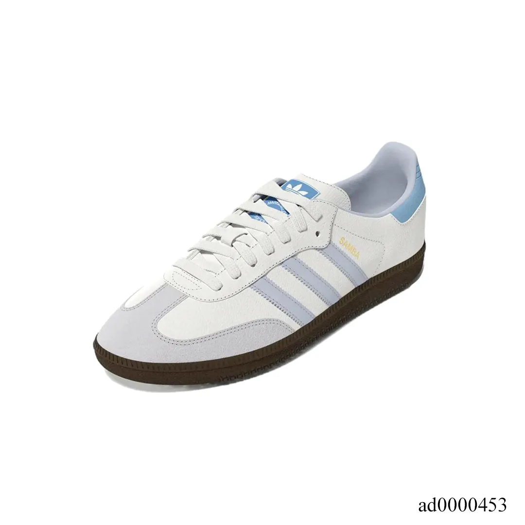 AD Samba OG White Halo Blue Shoes Sneakers - ad0000453 - Image 4
