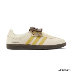 Wales Bonner x AD Samba Ecru Tint Yellow Shoes Sneakers - ad0000455