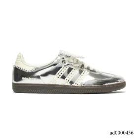 Wales Bonner x AD Samba Silver Metallic Shoes Sneakers - ad0000456