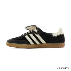 Alternative view of Wales Bonner x AD Samba Pony Black Shoes Sneakers - ad0000459