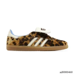 Wales Bonner x AD Samba Pony Leopard Shoes Sneakers - ad0000460