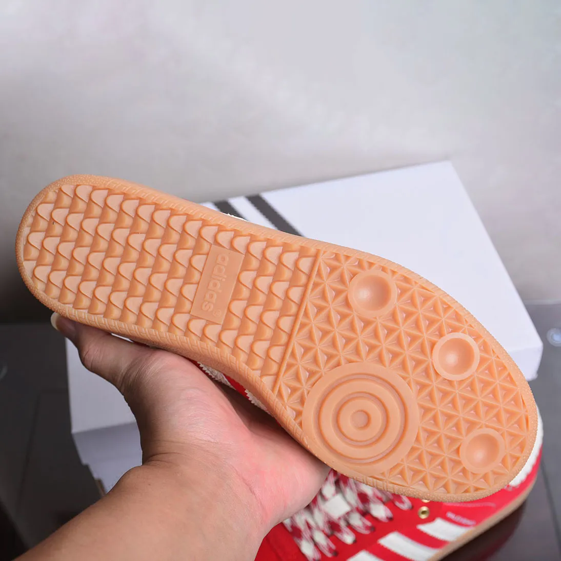 Wales Bonner x AD Samba ScarletShoes Sneakers - ad0000461 - Image 6