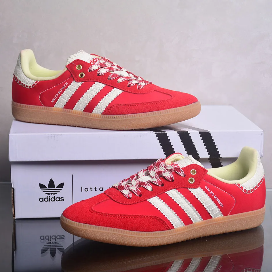 Wales Bonner x AD Samba ScarletShoes Sneakers - ad0000461 - Image 3