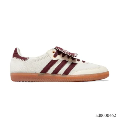 Wales Bonner x AD Samba Pony Cream White Shoes Sneakers - ad0000462