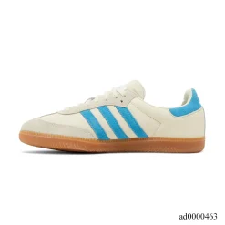 Alternative view of Sporty & Rich x AD Samba OG Cream Blue Shoes Sneakers - ad0000463