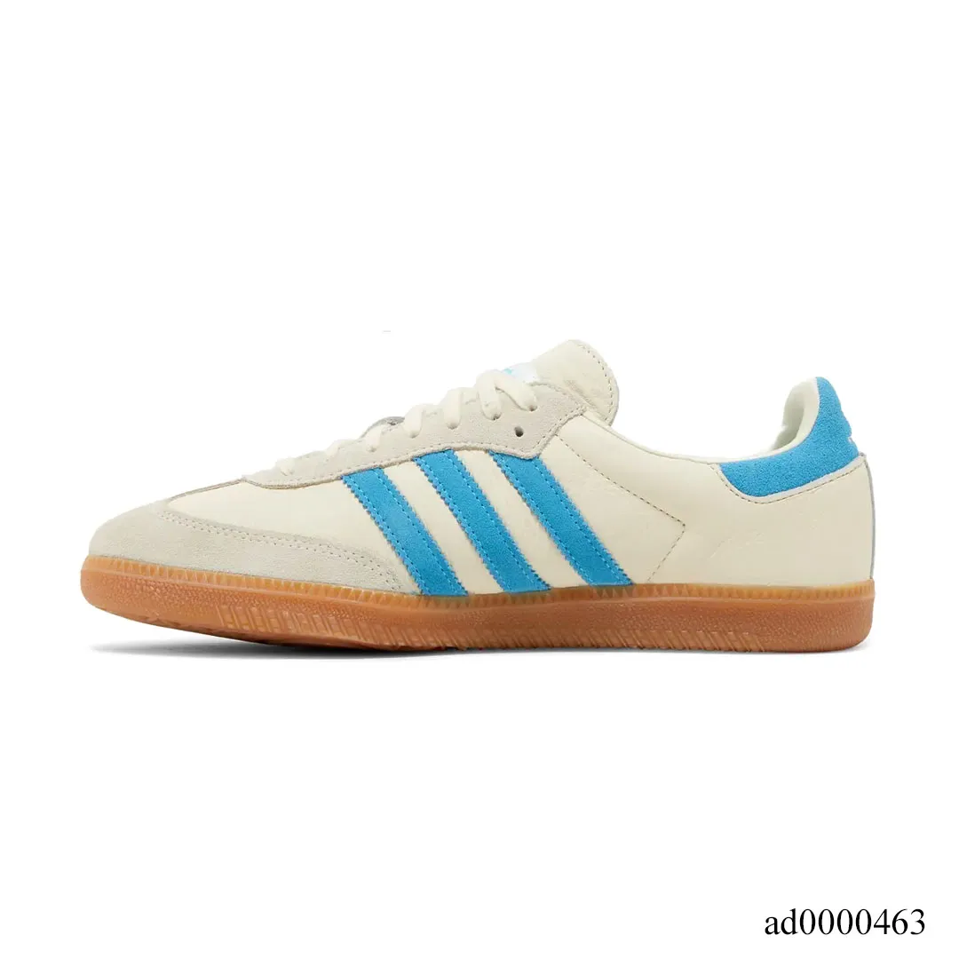 Sporty & Rich x AD Samba OG Cream Blue Shoes Sneakers - ad0000463 - Image 2