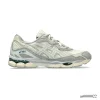 AS Gel NYC Ivory Mid Grey Shoes Sneakers - as0000022