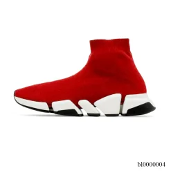 Alternative view of BLCG Speed Trainer Mid Raspberry Red Shoes Sneakers - bl0000004