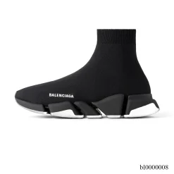 Alternative view of BLCG Speed 2.0 Recycled Knit Black White Shoes Sneakers - bl0000008