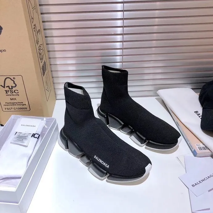 BLCG Speed 2.0 Recycled Knit Black White Shoes Sneakers - bl0000008 - Image 6