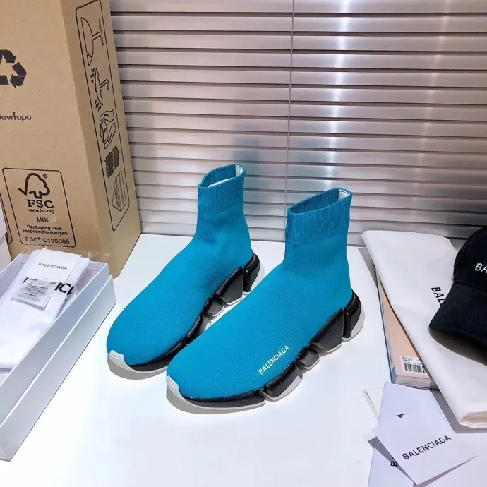 BLCG Speed 2.0 Recycled Knit Cyan Black Shoes Sneakers - bl0000010 - Image 4