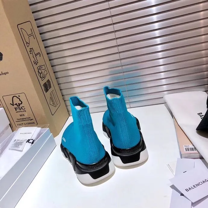 BLCG Speed 2.0 Recycled Knit Cyan Black Shoes Sneakers - bl0000010 - Image 8