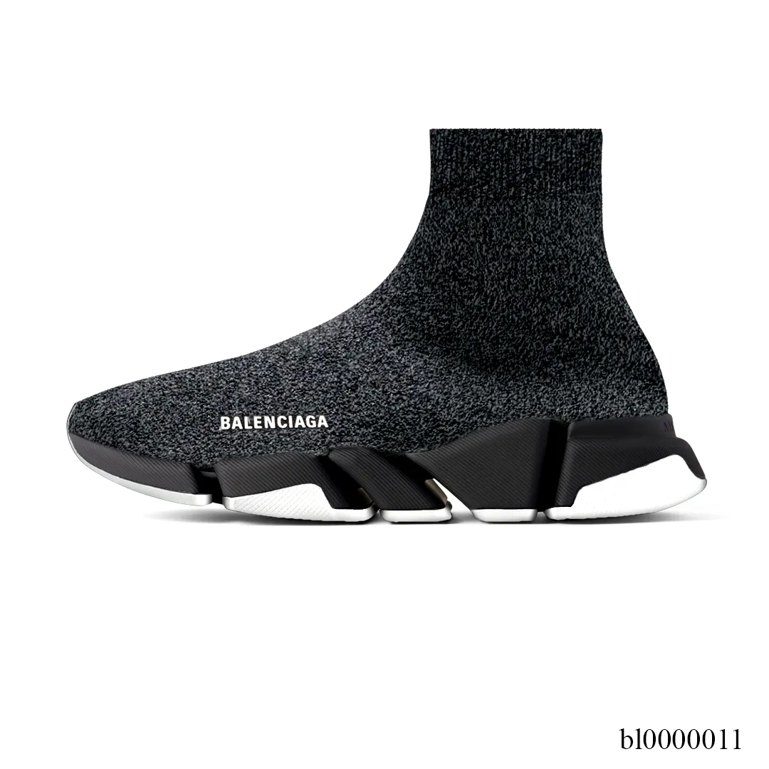 BLCG Speed 2.0 Recycled Knit Grey White Black Shoes Sneakers - bl0000011 - Image 2