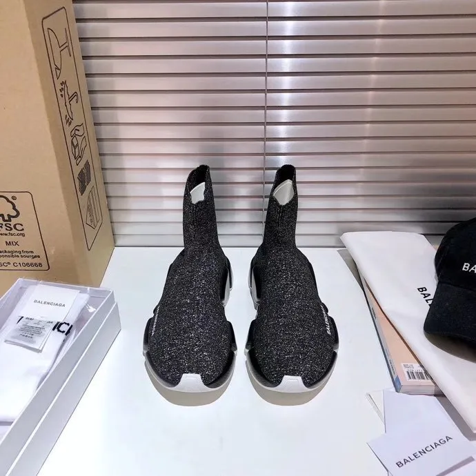 BLCG Speed 2.0 Recycled Knit Grey White Black Shoes Sneakers - bl0000011 - Image 6