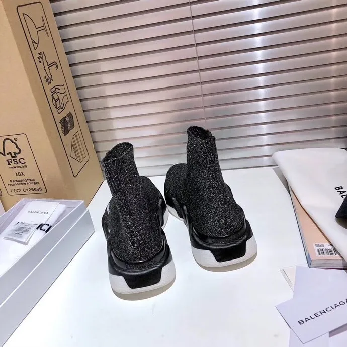 BLCG Speed 2.0 Recycled Knit Grey White Black Shoes Sneakers - bl0000011 - Image 8