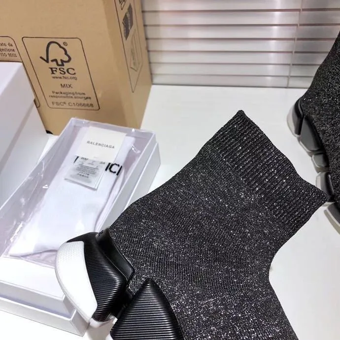 BLCG Speed 2.0 Recycled Knit Grey White Black Shoes Sneakers - bl0000011 - Image 10