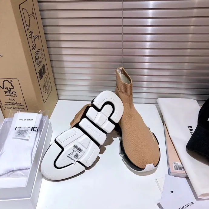 BLCG Speed 2.0 Recycled Knit Beige White Black Shoes Sneakers - bl0000012 - Image 11