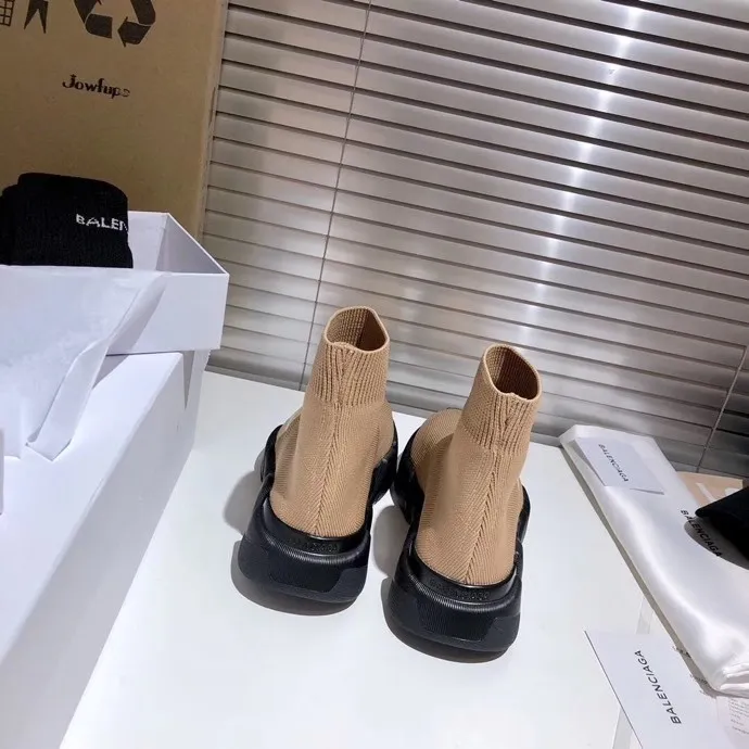 BLCG Speed 2.0 Recycled Knit Beige Black Shoes Sneakers - bl0000026 - Image 8