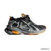 BLCG Runner Worn-Out Black Orange Fluo Shoes Sneakers - bl0000032