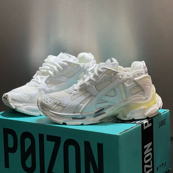 BLCG Runner White Shoes Sneakers - bl0000037 - Image 5