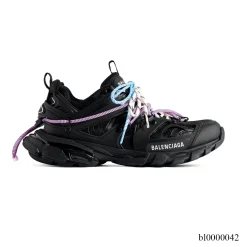 BLCG Track Trail Laces Black Pink Blue Beige Shoes Sneakers - bl0000042