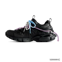 Alternative view of BLCG Track Trail Laces Black Pink Blue Beige Shoes Sneakers - bl0000042