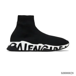 BLCG Speed Midsole Graffiti Black White Shoes Sneakers - bl0000028