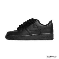 Alternative view of AF 1 Low Rope Lace Black Shoes Sneakers – nk0000634