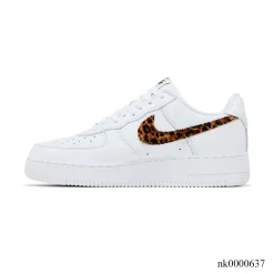 Alternative view of SUP x GOODENOUGH x AF 1 Low White Cheetah Print Shoes Sneakers - nk0000637