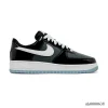 AF 1 Low Black Iron Grey Patent Shoes Sneakers – nk0000638