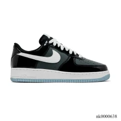 AF 1 Low Black Iron Grey Patent Shoes Sneakers – nk0000638
