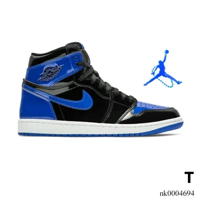 AJ 1 High OG Patent Royal Blue Shoes Sneakers – nk0004694