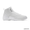 AJ 12 Triple White Shoes Sneakers - nk0004696