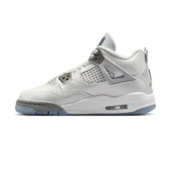 Alternative view of AJ 4 Blue Chill Photon Dust Shoes Sneakers - nk0004709