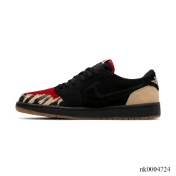 Alternative view of SoleFly x AJ 1 Low OG SP Everglades Shoes Sneakers – nk0004724