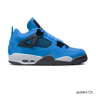AJ 4 Pure Blue Shoes Sneakers - nk0004728