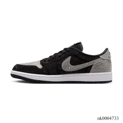 Alternative view of [Premium] Swarovski x AJ 1 Low OG Stealth Shoes Sneakers – nk0004733