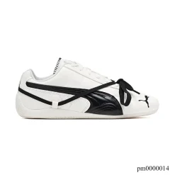 Rosé x PM Speedcat Premium Leather Warm White Shoes Sneakers - pm0000014